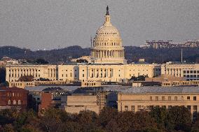 Panoramic View Of Washington DC