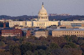 Panoramic View Of Washington DC