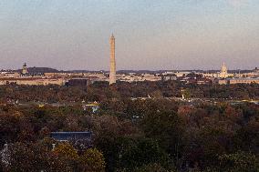 Panoramic View Of Washington DC