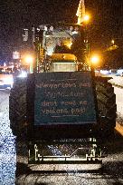 Farmers protest against EU-Mercosur agreement on the RN118 - Velizy-Villacoublay