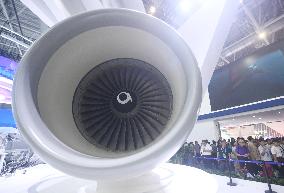 AEF1200 Aircraft Turbofan Engine at the 2024 Zhuhai Air Show