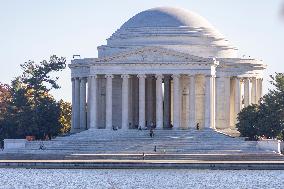 Thomas Jefferson Memorial In Washington DC