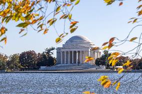 Thomas Jefferson Memorial In Washington DC