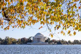 Thomas Jefferson Memorial In Washington DC