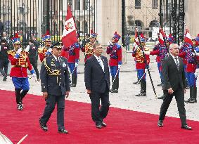 Japan PM Ishiba in Lima