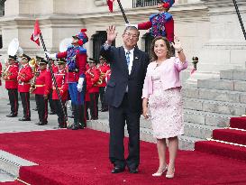 Japan PM Ishiba in Lima