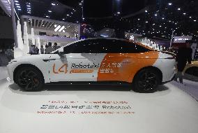 IM L4 Driverless Robotaxi at Guangzhou Auto Show