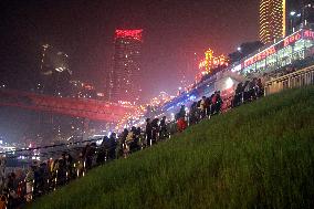 Hong Ya Dong Scenic Area in Chongqing