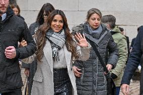 Eva Longoria Attends Wine Auction - Beaune