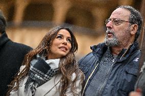 Eva Longoria Attends Wine Auction - Beaune