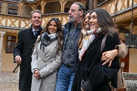 Eva Longoria Attends Wine Auction - Beaune