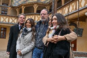 Eva Longoria Attends Wine Auction - Beaune