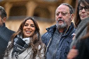 Eva Longoria Attends Wine Auction - Beaune