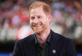 Prince Harry Makes Surprise Pitchside Appearance - Vancouver