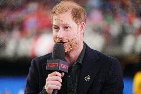 Prince Harry Makes Surprise Pitchside Appearance - Vancouver