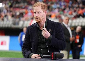 Prince Harry Makes Surprise Pitchside Appearance - Vancouver