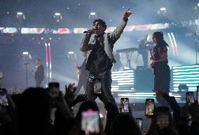 Jonas Brothers Perform At The 111th Grey Cup - Vancouver