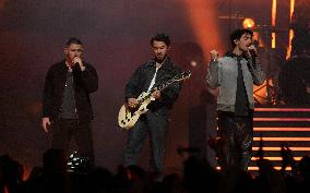 Jonas Brothers Perform At The 111th Grey Cup - Vancouver