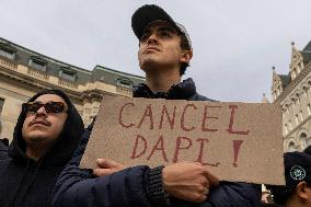 Climate Protests In Washington DC