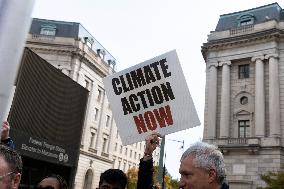 Climate Protests In Washington DC