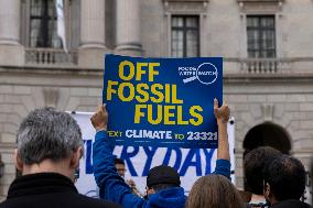 Climate Protests In Washington DC