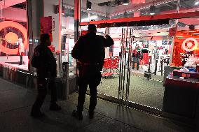 NYPD Apprehends Suspect In Attempted Shoplifting At Target In Manhattan New York