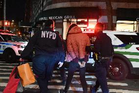 NYPD Apprehends Suspect In Attempted Shoplifting At Target In Manhattan New York