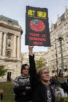 Environmental Activists Rally In Washington DC