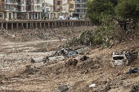 Aftermath of deadly flooding in Spain