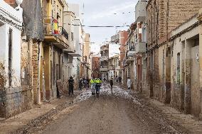 Aftermath of deadly flooding in Spain