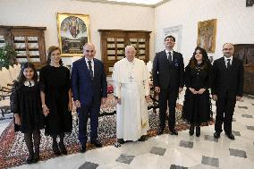 Pope Francis Receives PM Of Armenia - Vatican