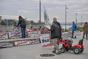 Farmers Protest Against EU-Mercosur Agreement - Lyon