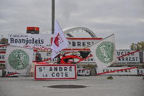 Farmers Protest Against EU-Mercosur Agreement - Lyon