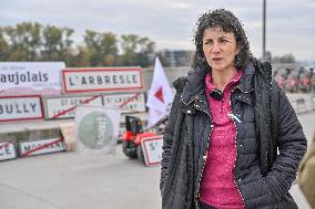 Farmers Protest Against EU-Mercosur Agreement - Lyon