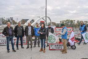 Farmers Protest Against EU-Mercosur Agreement - Lyon