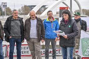 Farmers Protest Against EU-Mercosur Agreement - Lyon