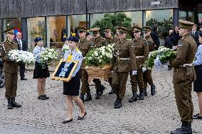 Former Estonian First Lady Helle Meri's funeral