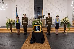 Former Estonian First Lady Helle Meri's funeral