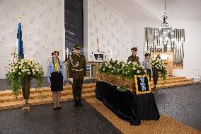 Former Estonian First Lady Helle Meri's funeral