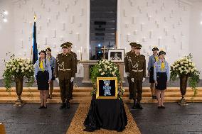 Former Estonian First Lady Helle Meri's funeral