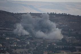 Israel Strikes Khiam - Lebanon