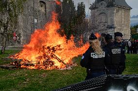 Farmers Protest - Grenoble