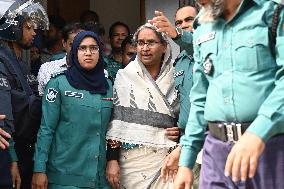 International Crimes Tribunal Trial Against Former Ministers And Awami League Leaders In Dhaka.