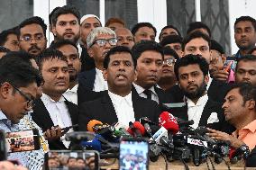 International Crimes Tribunal Trial Against Former Ministers And Awami League Leaders In Dhaka.