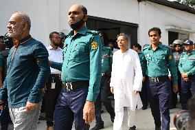 International Crimes Tribunal Trial Against Former Ministers And Awami League Leaders In Dhaka.