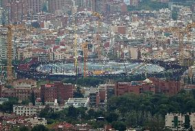 Spotify Camp Nou is already starting to have seats