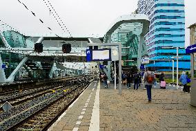 Everyday Life At Arnhem Central Station, Netherland