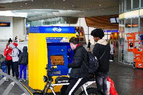 Everyday Life At Arnhem Central Station, Netherland