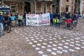 Protest Against Reform Of The Highway Code.