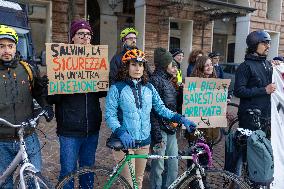 Protest Against Reform Of The Highway Code.